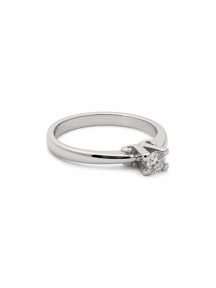 Anneau Cianfrone Gioielli Femme Solitario in Or Diamante 0.21 Ct ANOR-95-198 - ANOR-95-198